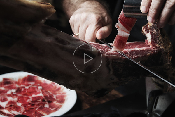 How to slice  Iberico Ham